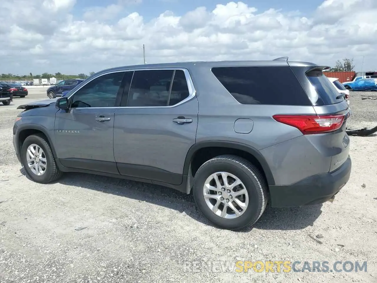 2 fotografías del automóvil dañado 1GNERFKW2LJ314626 CHEVROLET TRAVERSE 2020