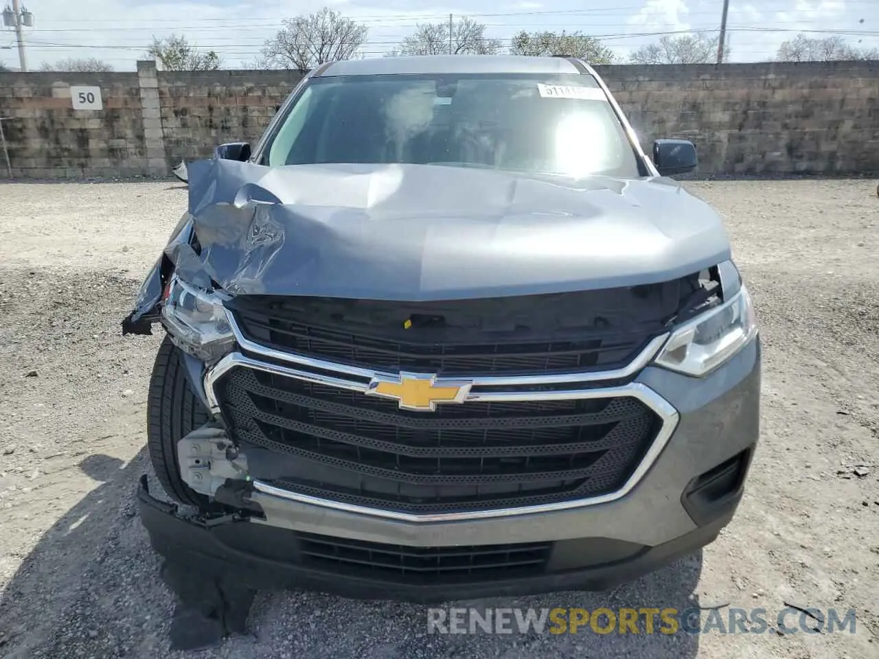 5 fotografías del automóvil dañado 1GNERFKW2LJ314626 CHEVROLET TRAVERSE 2020