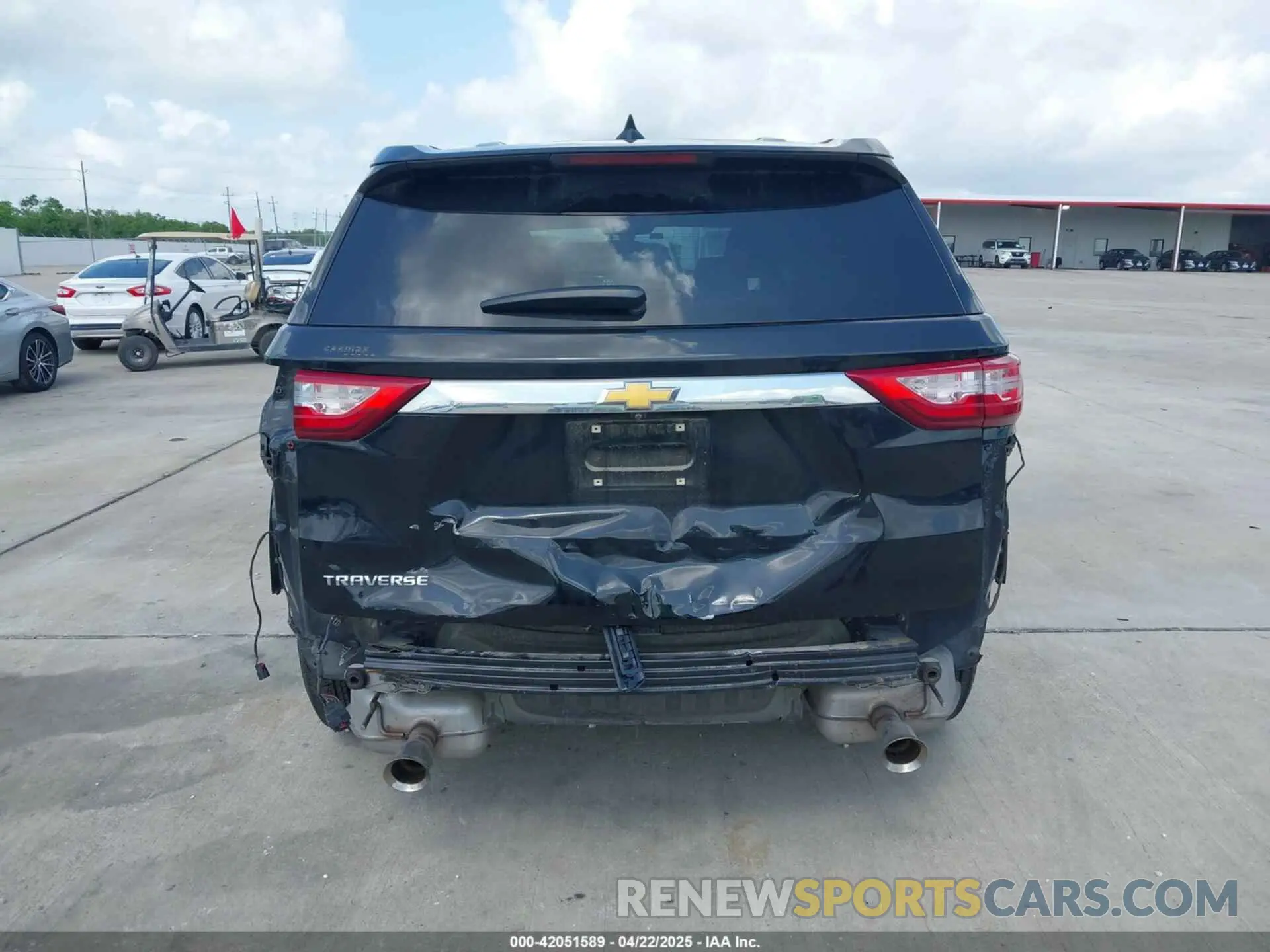 16 fotografías del automóvil dañado 1GNERFKW3LJ202434 CHEVROLET TRAVERSE 2020