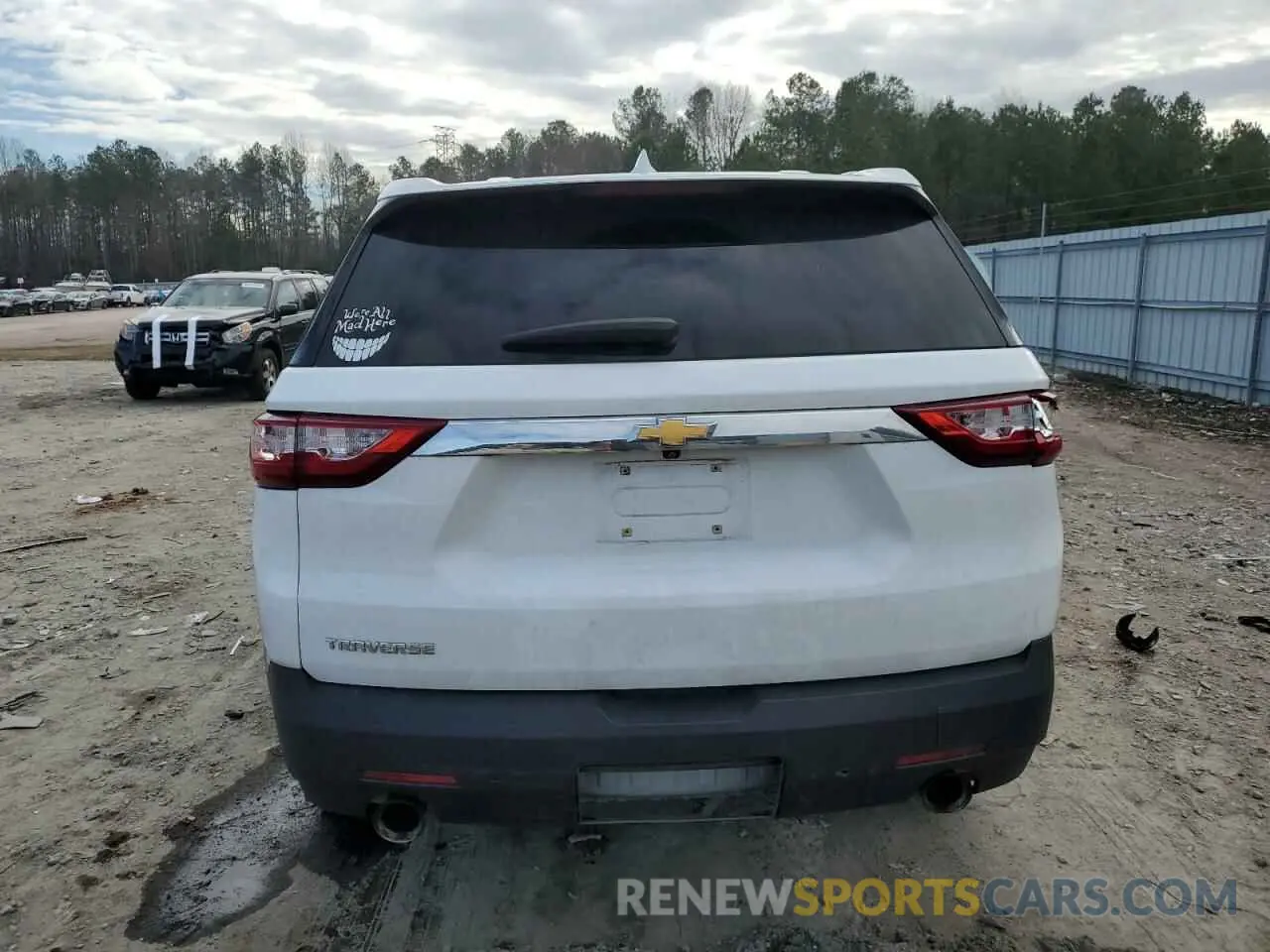 6 fotografías del automóvil dañado 1GNERFKW4LJ311744 CHEVROLET TRAVERSE 2020