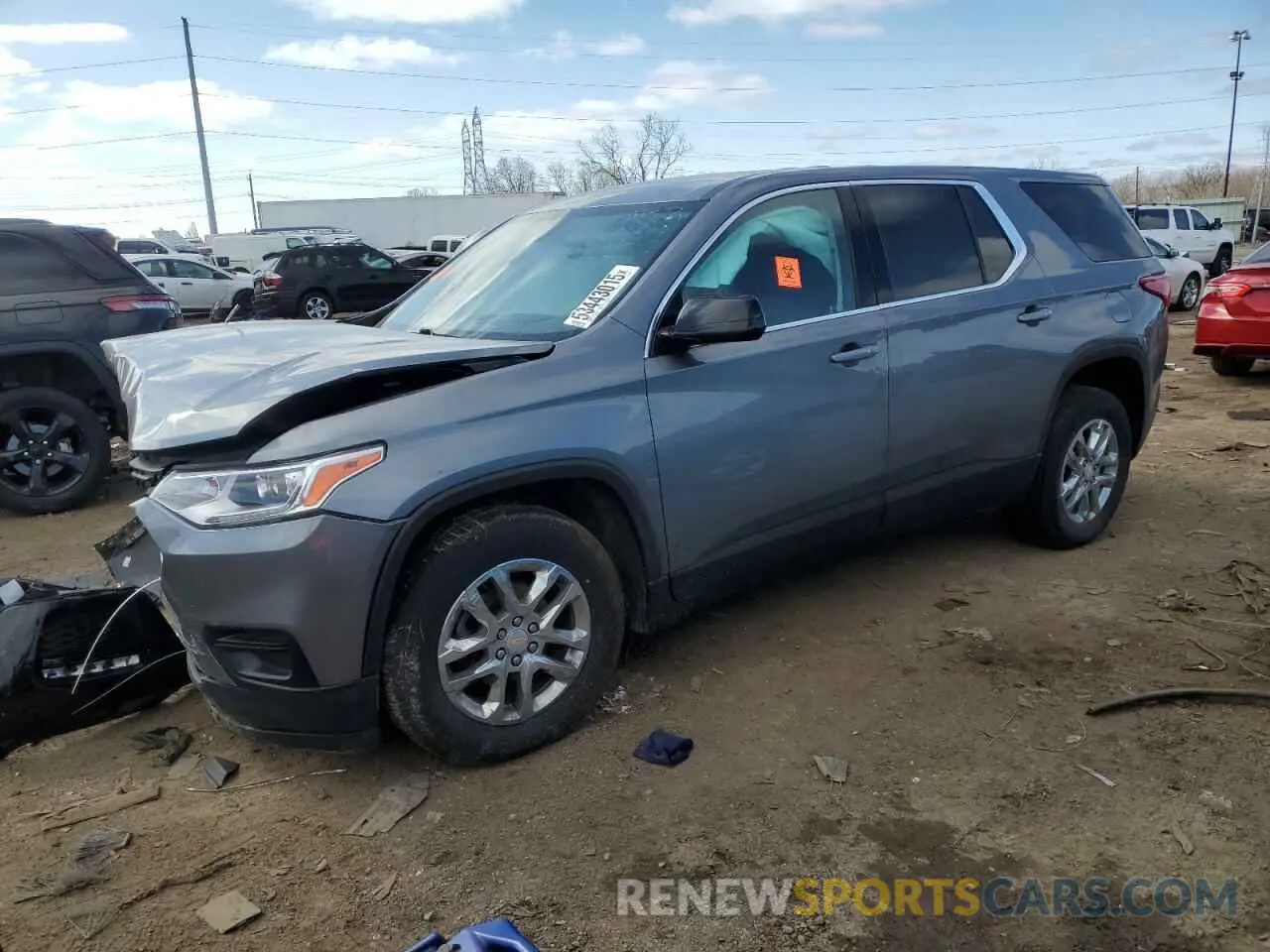 1 fotografías del automóvil dañado 1GNERFKW5LJ155505 CHEVROLET TRAVERSE 2020