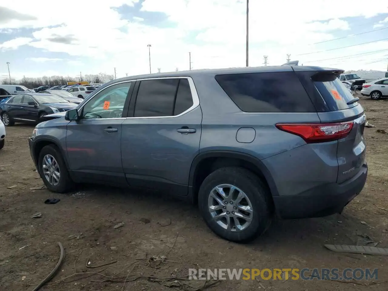 2 fotografías del automóvil dañado 1GNERFKW5LJ155505 CHEVROLET TRAVERSE 2020
