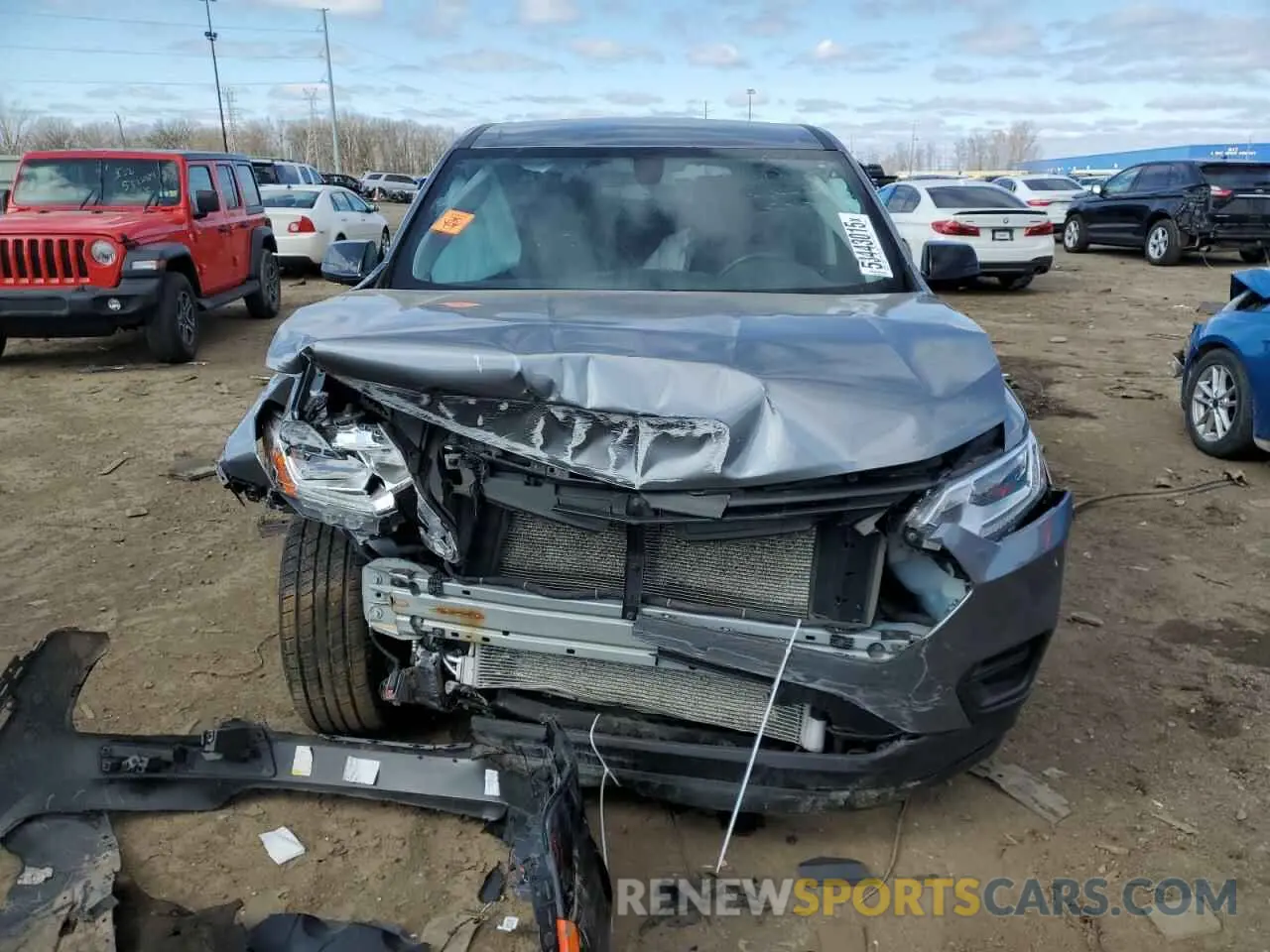 5 fotografías del automóvil dañado 1GNERFKW5LJ155505 CHEVROLET TRAVERSE 2020