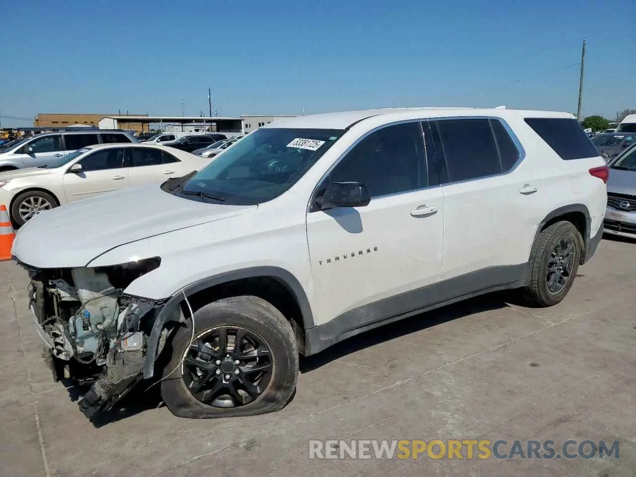 1 fotografías del automóvil dañado 1GNERFKW6LJ252776 CHEVROLET TRAVERSE 2020
