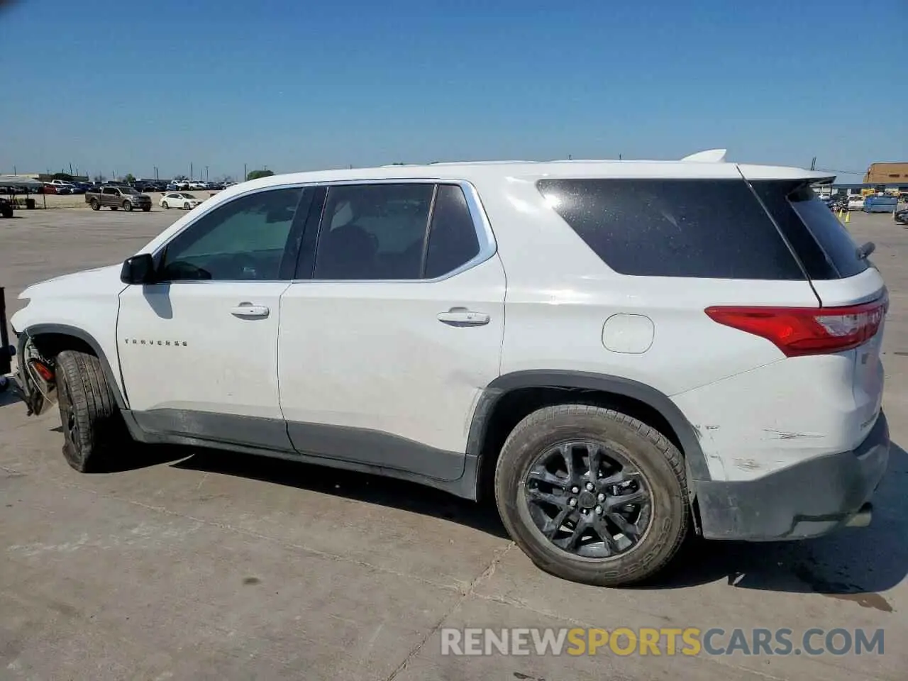 2 fotografías del automóvil dañado 1GNERFKW6LJ252776 CHEVROLET TRAVERSE 2020