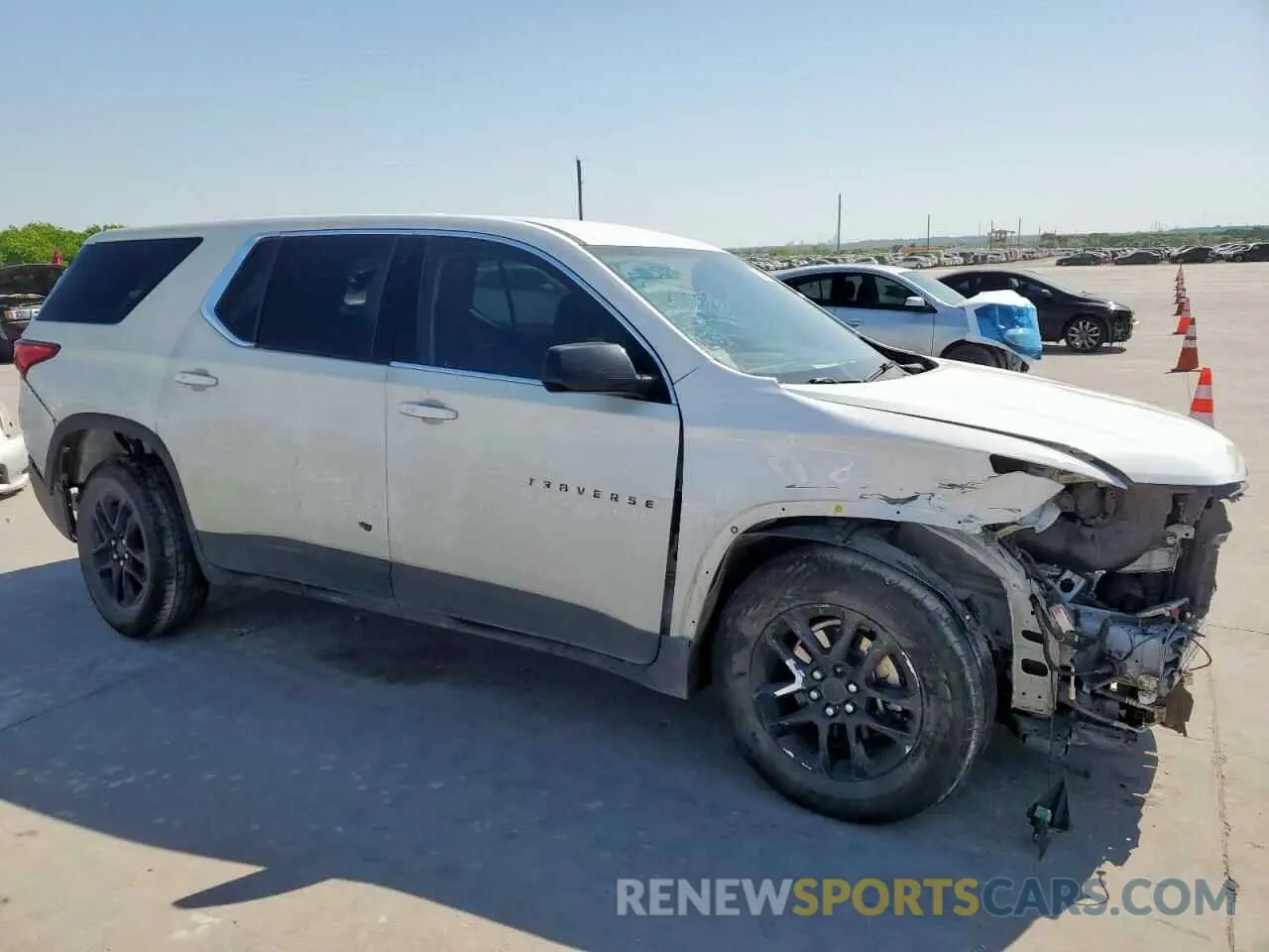 4 fotografías del automóvil dañado 1GNERFKW6LJ252776 CHEVROLET TRAVERSE 2020