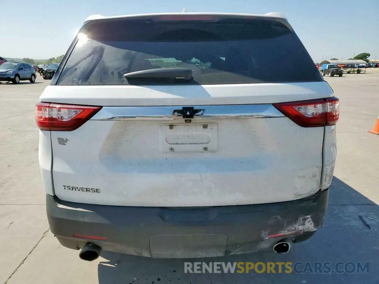6 fotografías del automóvil dañado 1GNERFKW6LJ252776 CHEVROLET TRAVERSE 2020