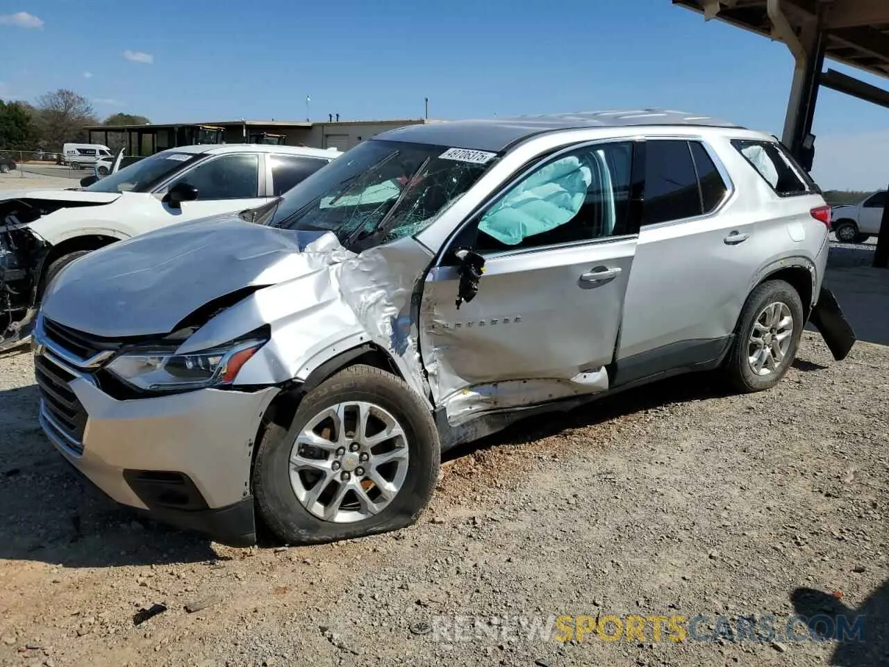 1 fotografías del automóvil dañado 1GNERFKW7LJ103616 CHEVROLET TRAVERSE 2020