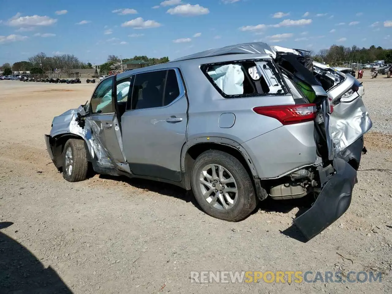 2 fotografías del automóvil dañado 1GNERFKW7LJ103616 CHEVROLET TRAVERSE 2020