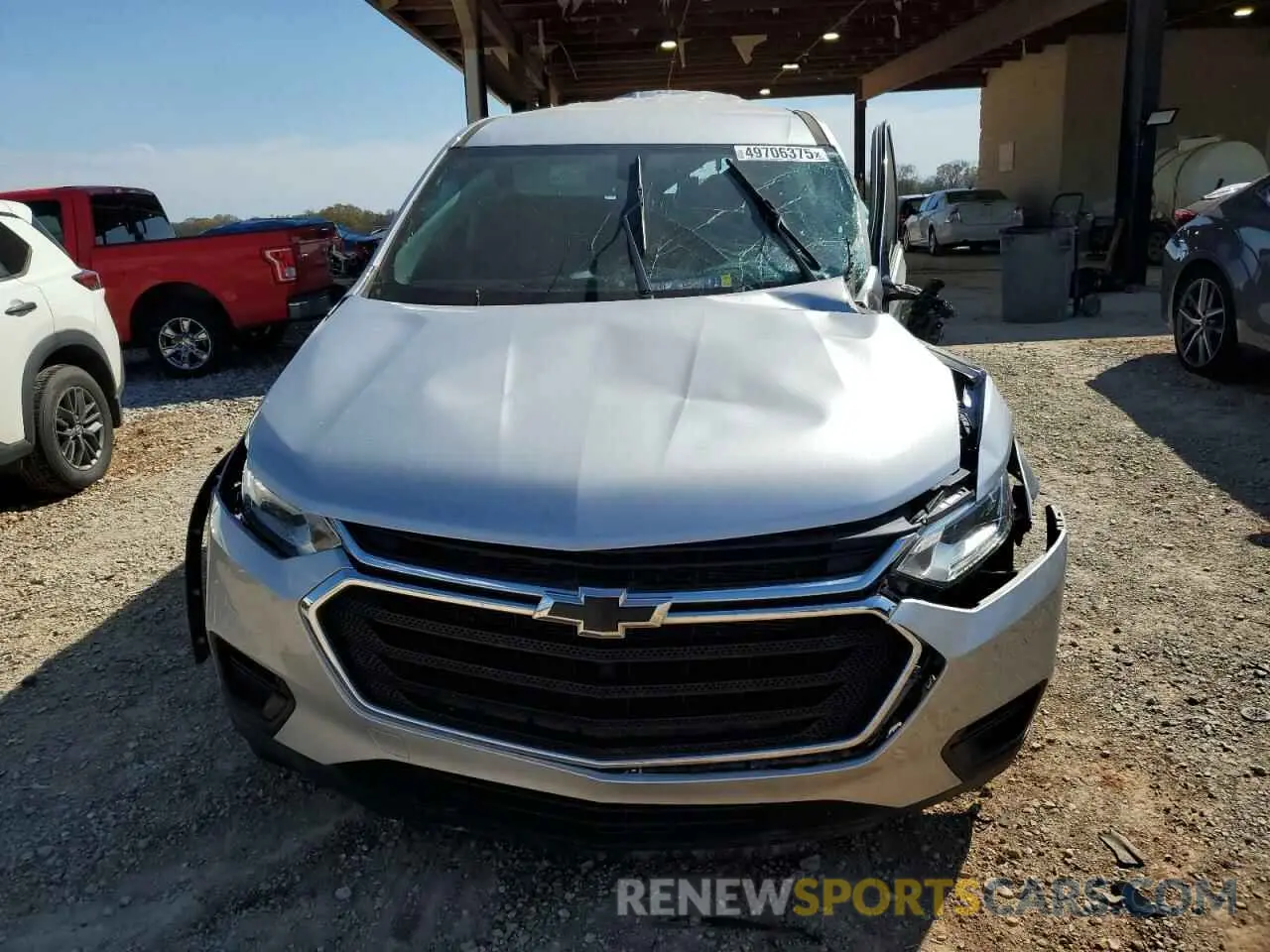 5 fotografías del automóvil dañado 1GNERFKW7LJ103616 CHEVROLET TRAVERSE 2020