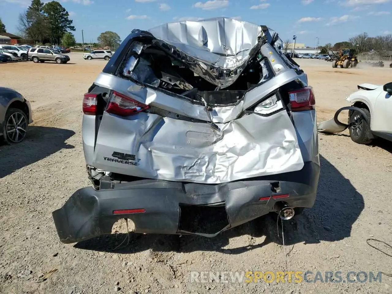 6 fotografías del automóvil dañado 1GNERFKW7LJ103616 CHEVROLET TRAVERSE 2020