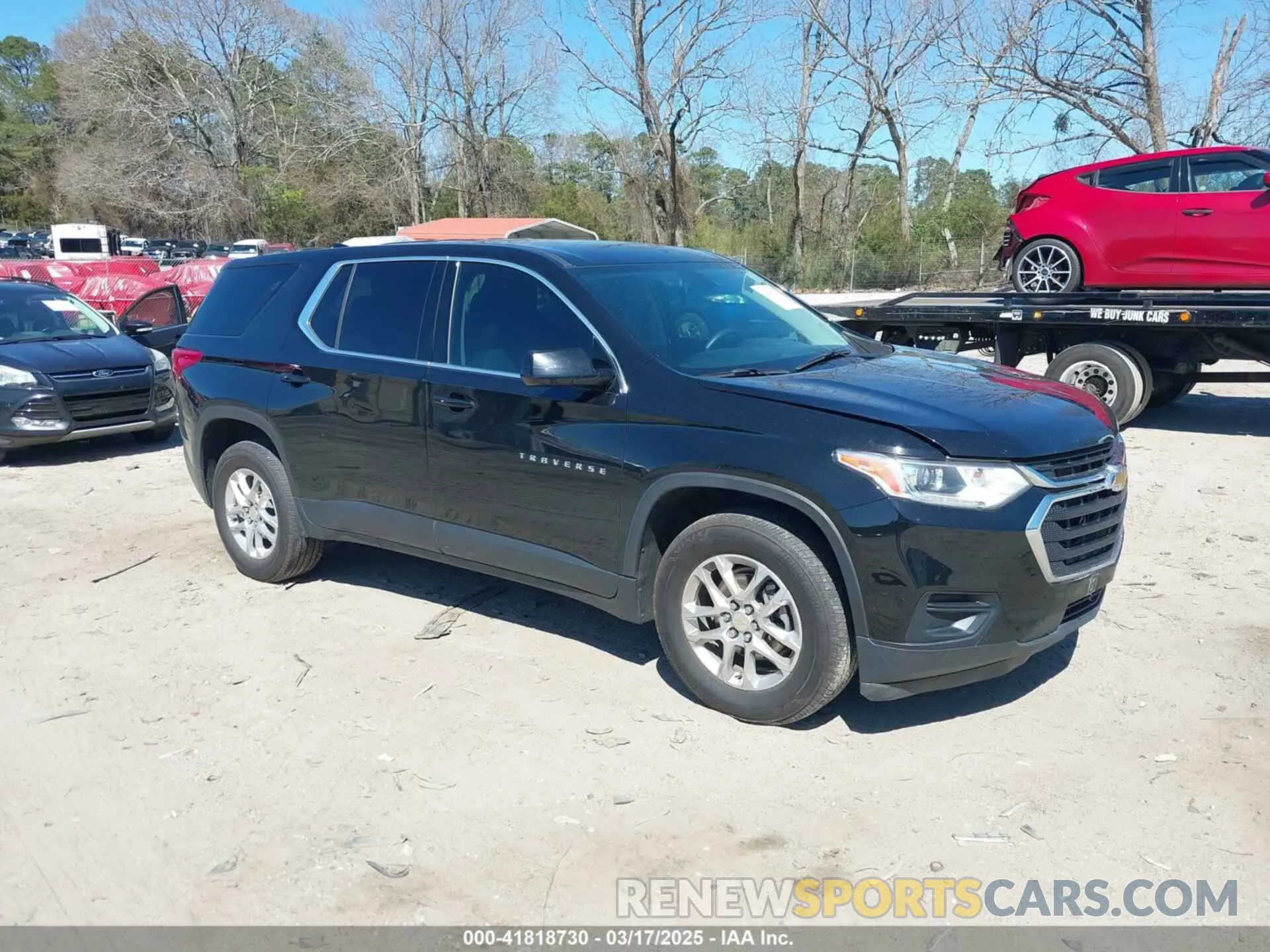 1 fotografías del automóvil dañado 1GNERFKW7LJ289125 CHEVROLET TRAVERSE 2020