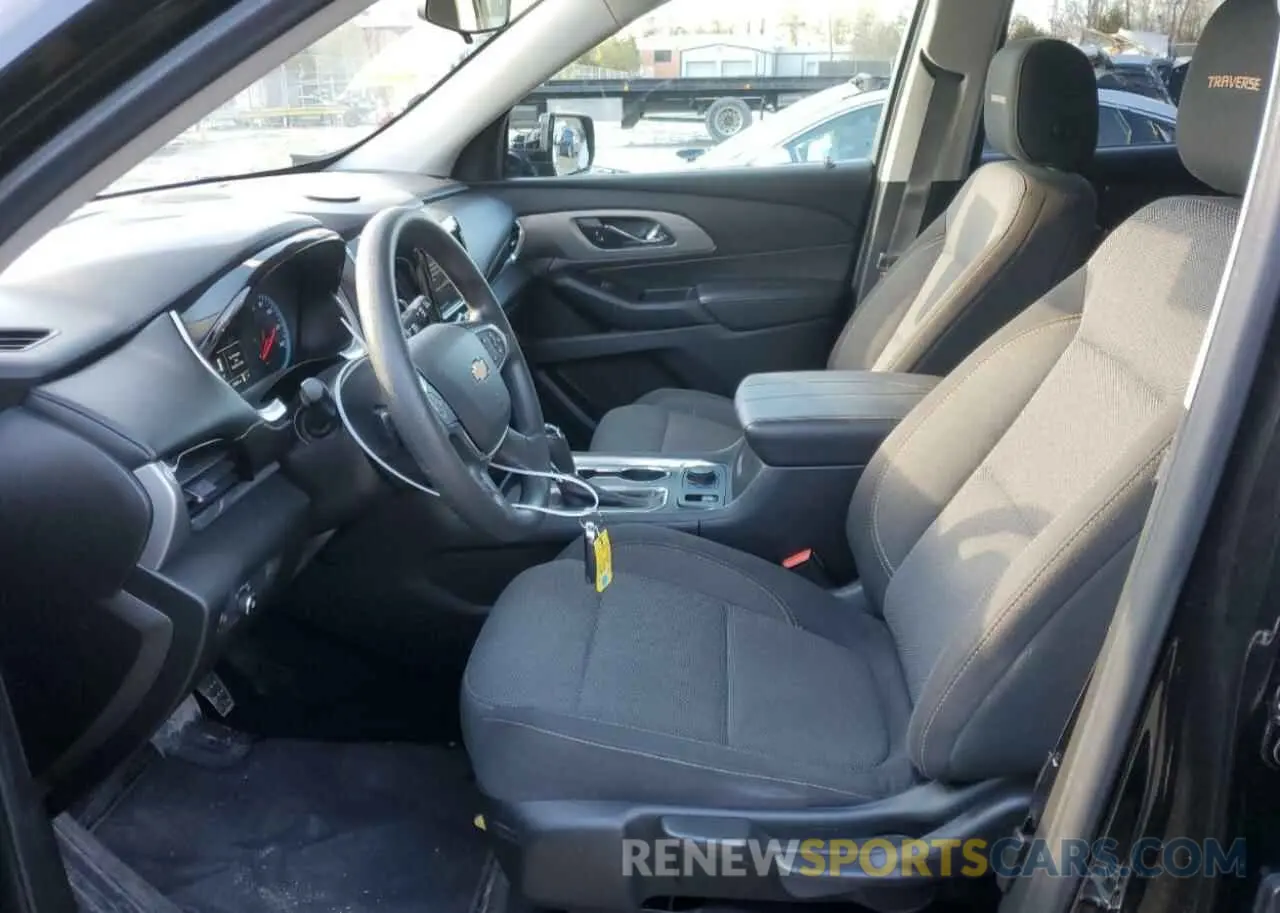 7 fotografías del automóvil dañado 1GNERFKW8LJ110610 CHEVROLET TRAVERSE 2020