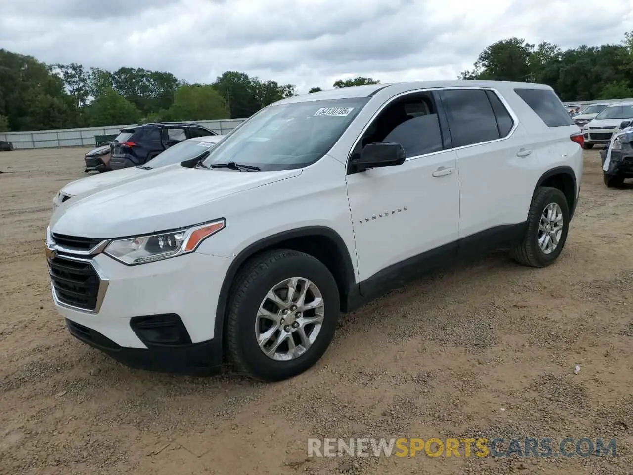 1 fotografías del automóvil dañado 1GNERFKW8LJ125303 CHEVROLET TRAVERSE 2020