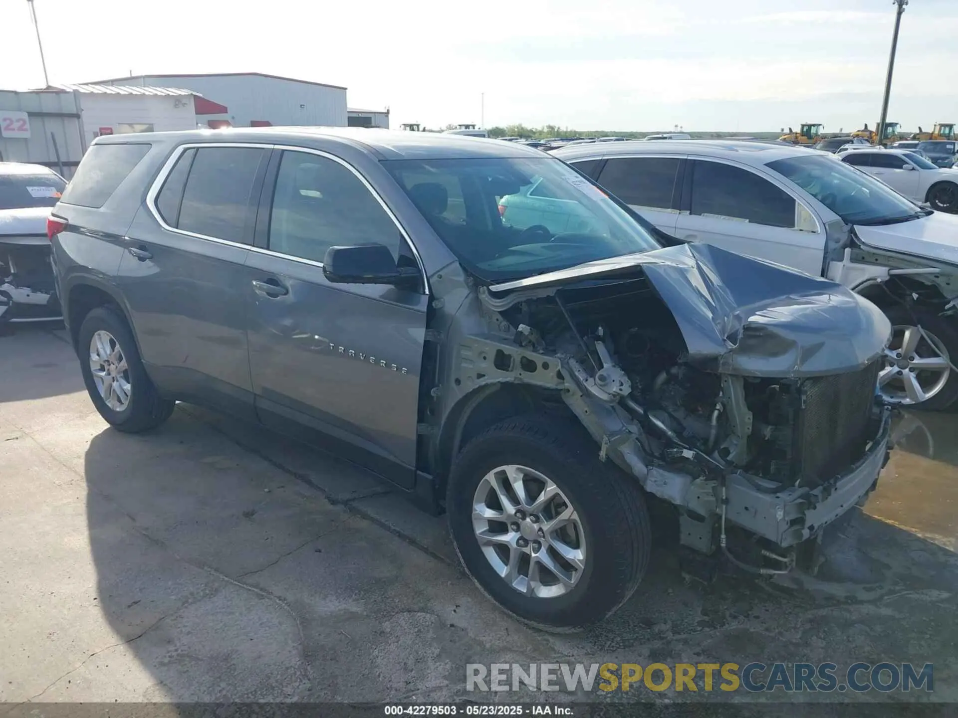 1 fotografías del automóvil dañado 1GNERFKW8LJ143123 CHEVROLET TRAVERSE 2020