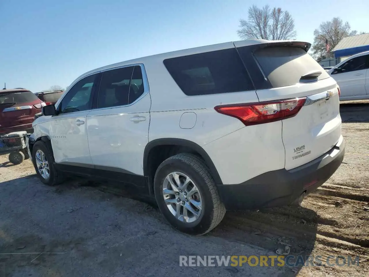 2 fotografías del automóvil dañado 1GNERFKW8LJ149343 CHEVROLET TRAVERSE 2020