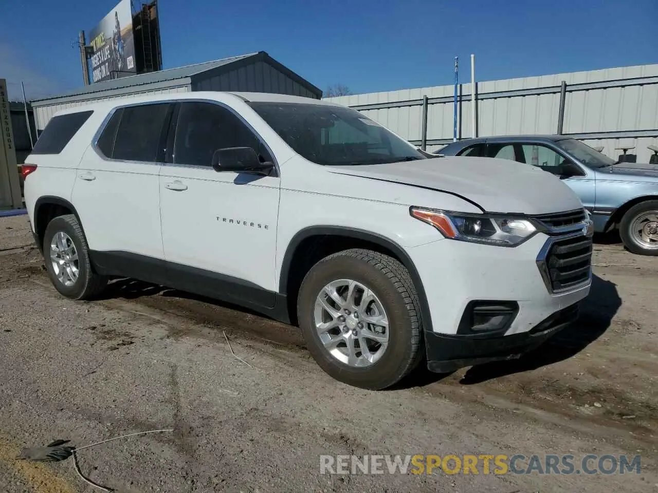 4 fotografías del automóvil dañado 1GNERFKW8LJ149343 CHEVROLET TRAVERSE 2020