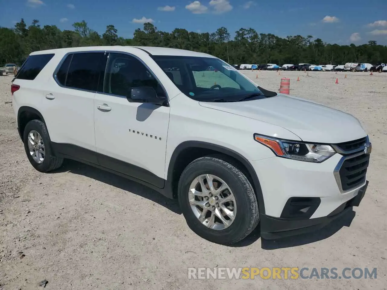 4 fotografías del automóvil dañado 1GNERFKW8LJ298724 CHEVROLET TRAVERSE 2020