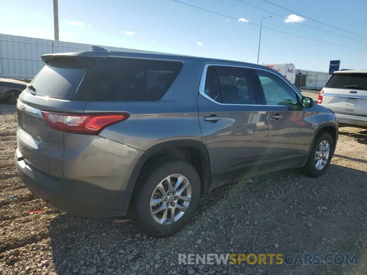 3 fotografías del automóvil dañado 1GNERFKW9LJ123236 CHEVROLET TRAVERSE 2020