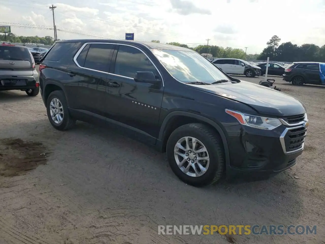 4 fotografías del automóvil dañado 1GNERFKW9LJ137511 CHEVROLET TRAVERSE 2020