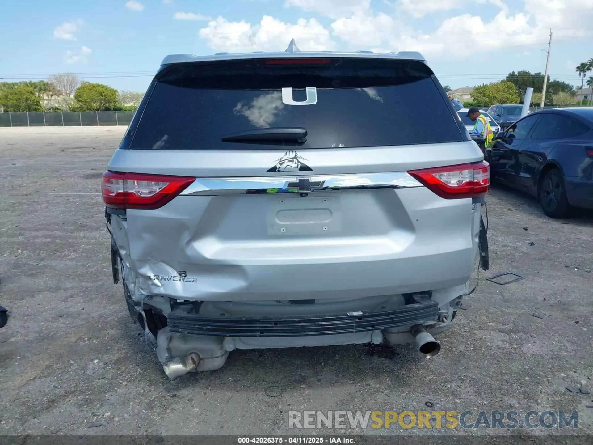 6 fotografías del automóvil dañado 1GNERFKW9LJ167575 CHEVROLET TRAVERSE 2020
