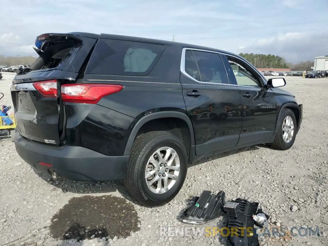 3 fotografías del automóvil dañado 1GNERFKW9LJ193674 CHEVROLET TRAVERSE 2020