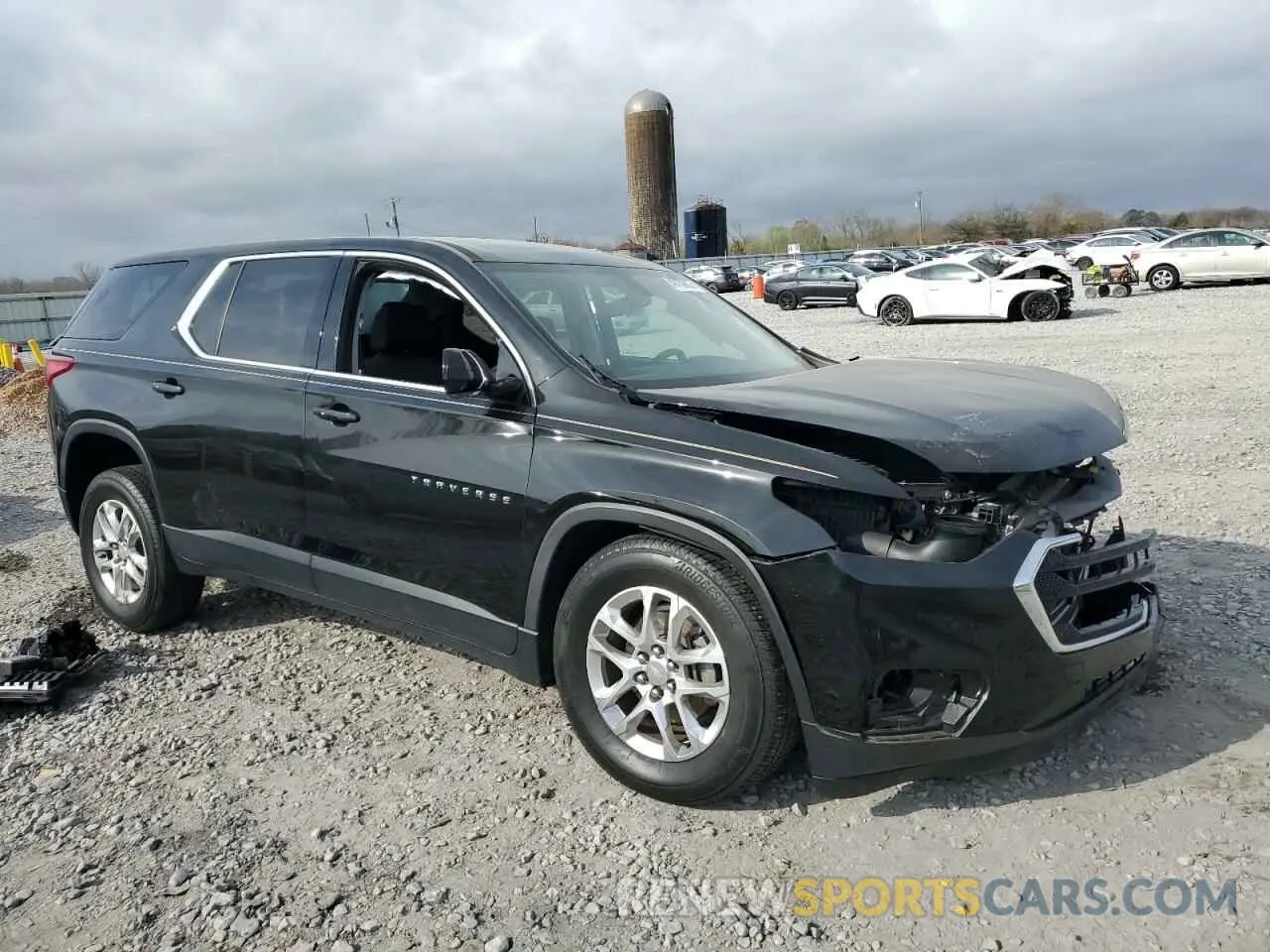 4 fotografías del automóvil dañado 1GNERFKW9LJ193674 CHEVROLET TRAVERSE 2020