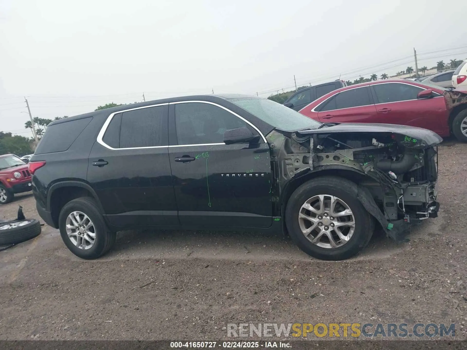 14 fotografías del automóvil dañado 1GNERFKW9LJ210652 CHEVROLET TRAVERSE 2020