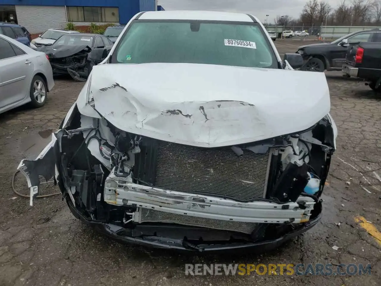 5 fotografías del automóvil dañado 1GNERFKW9LJ261004 CHEVROLET TRAVERSE 2020