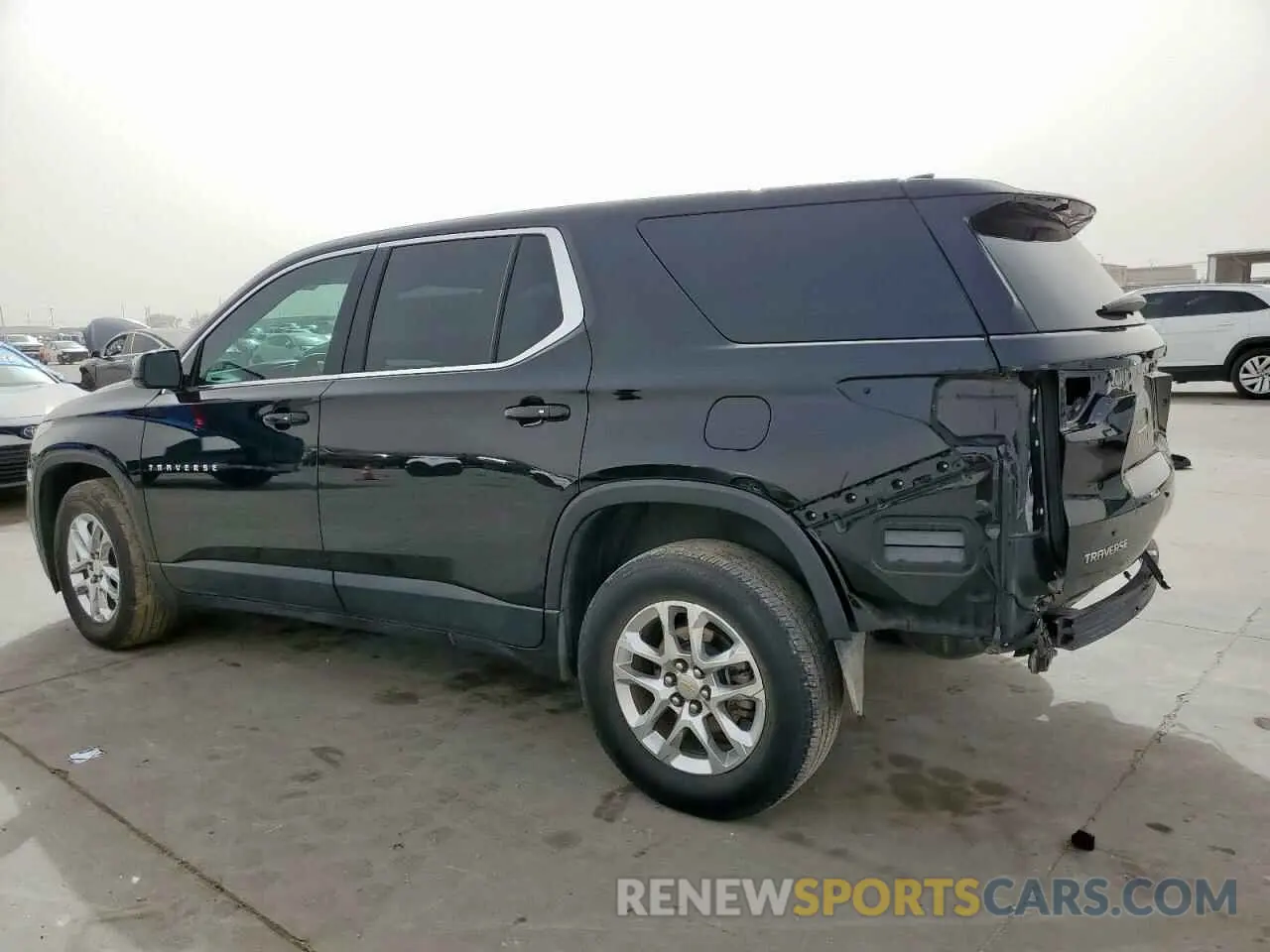 2 fotografías del automóvil dañado 1GNERFKW9LJ280183 CHEVROLET TRAVERSE 2020
