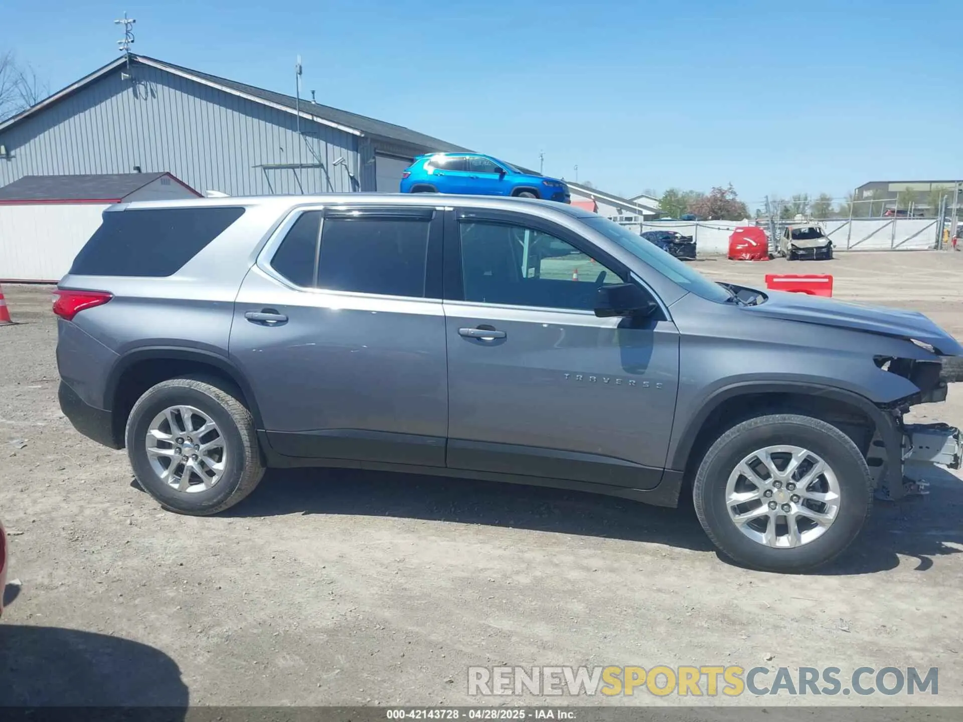 14 fotografías del automóvil dañado 1GNERFKW9LJ309827 CHEVROLET TRAVERSE 2020