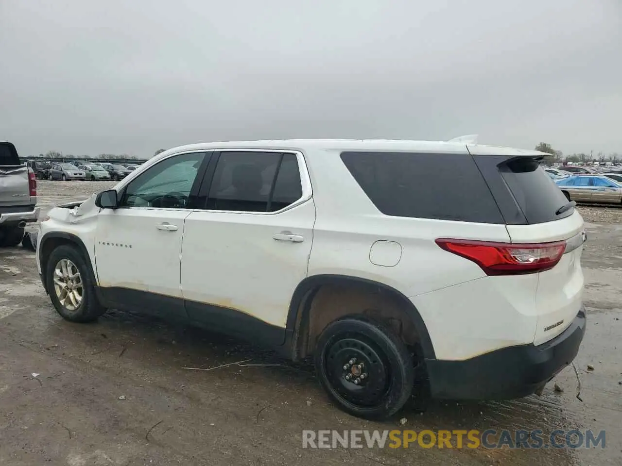 2 fotografías del automóvil dañado 1GNERFKW9LJ314560 CHEVROLET TRAVERSE 2020
