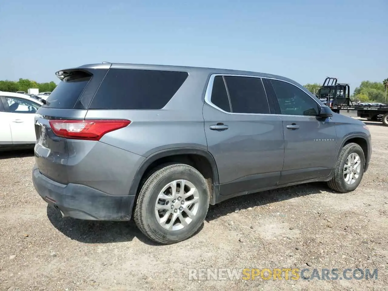 3 fotografías del automóvil dañado 1GNERFKWXLJ245930 CHEVROLET TRAVERSE 2020