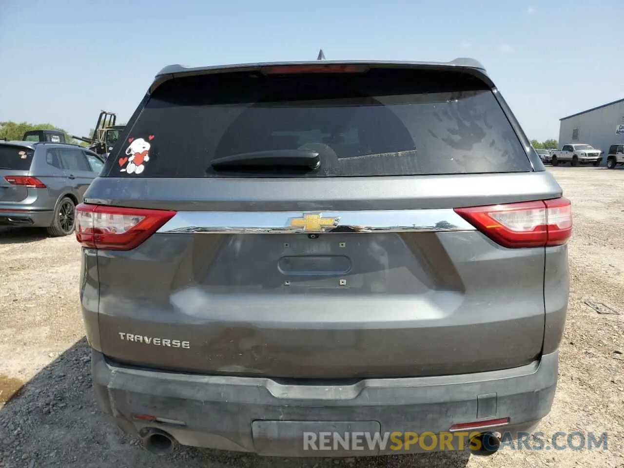 6 fotografías del automóvil dañado 1GNERFKWXLJ245930 CHEVROLET TRAVERSE 2020