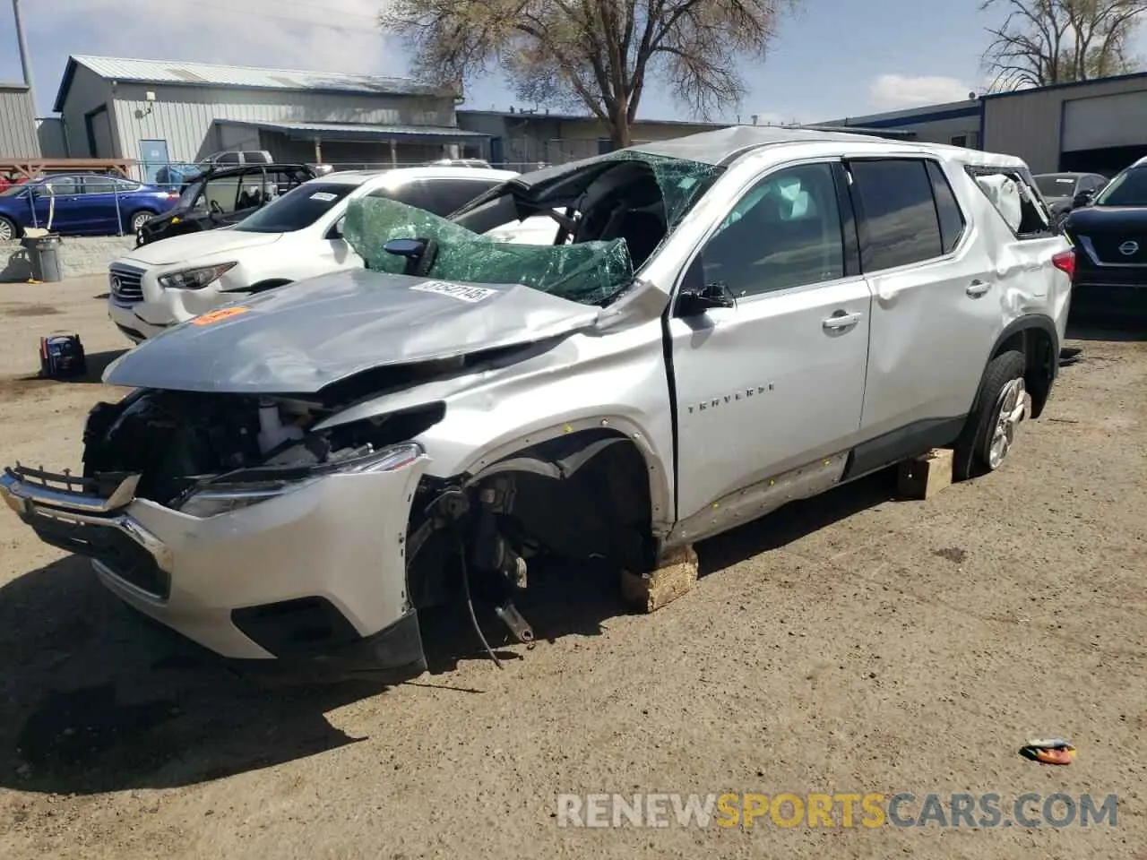 1 fotografías del automóvil dañado 1GNERFKWXLJ262274 CHEVROLET TRAVERSE 2020