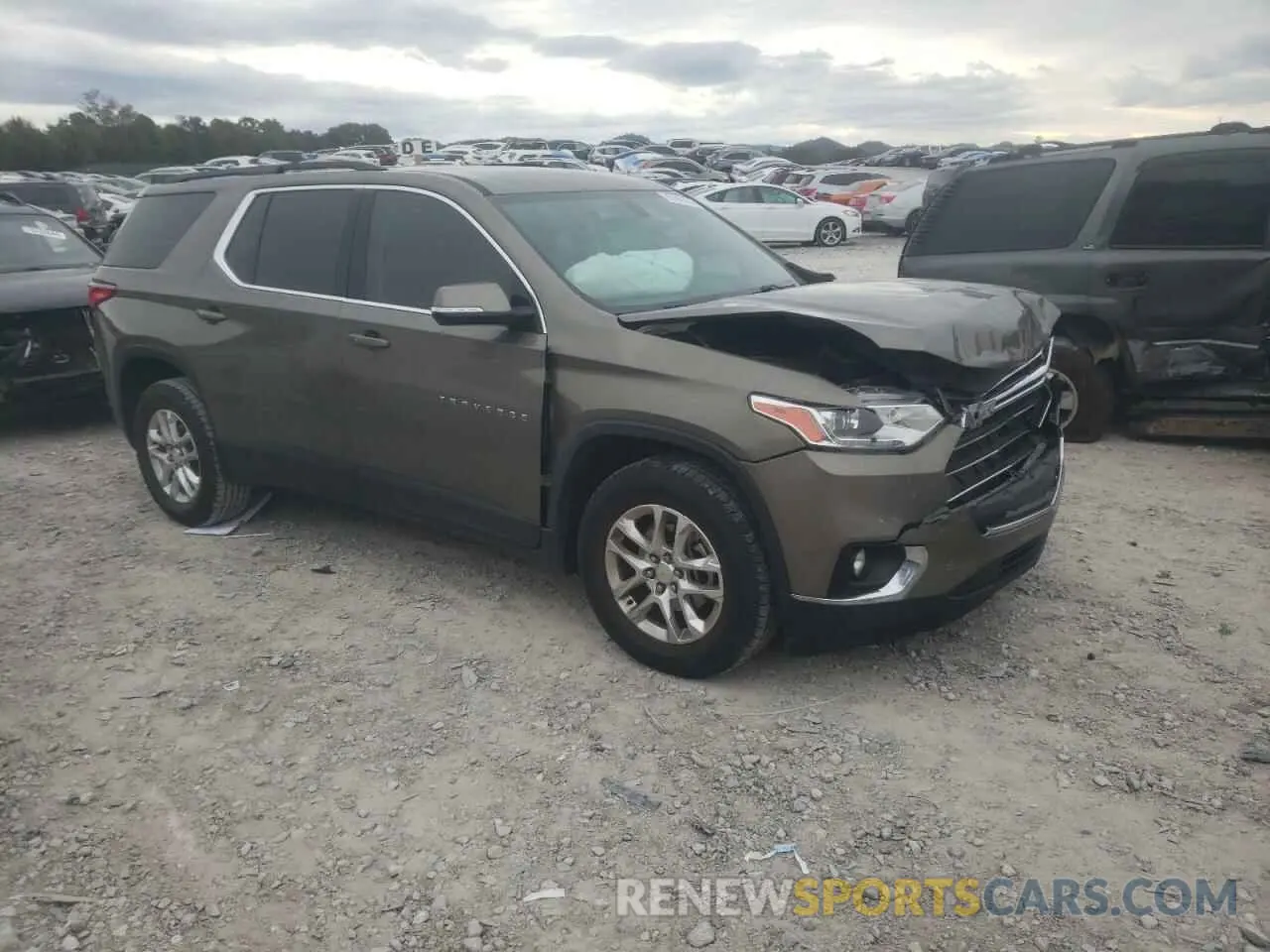 4 fotografías del automóvil dañado 1GNERGKW0LJ106475 CHEVROLET TRAVERSE 2020