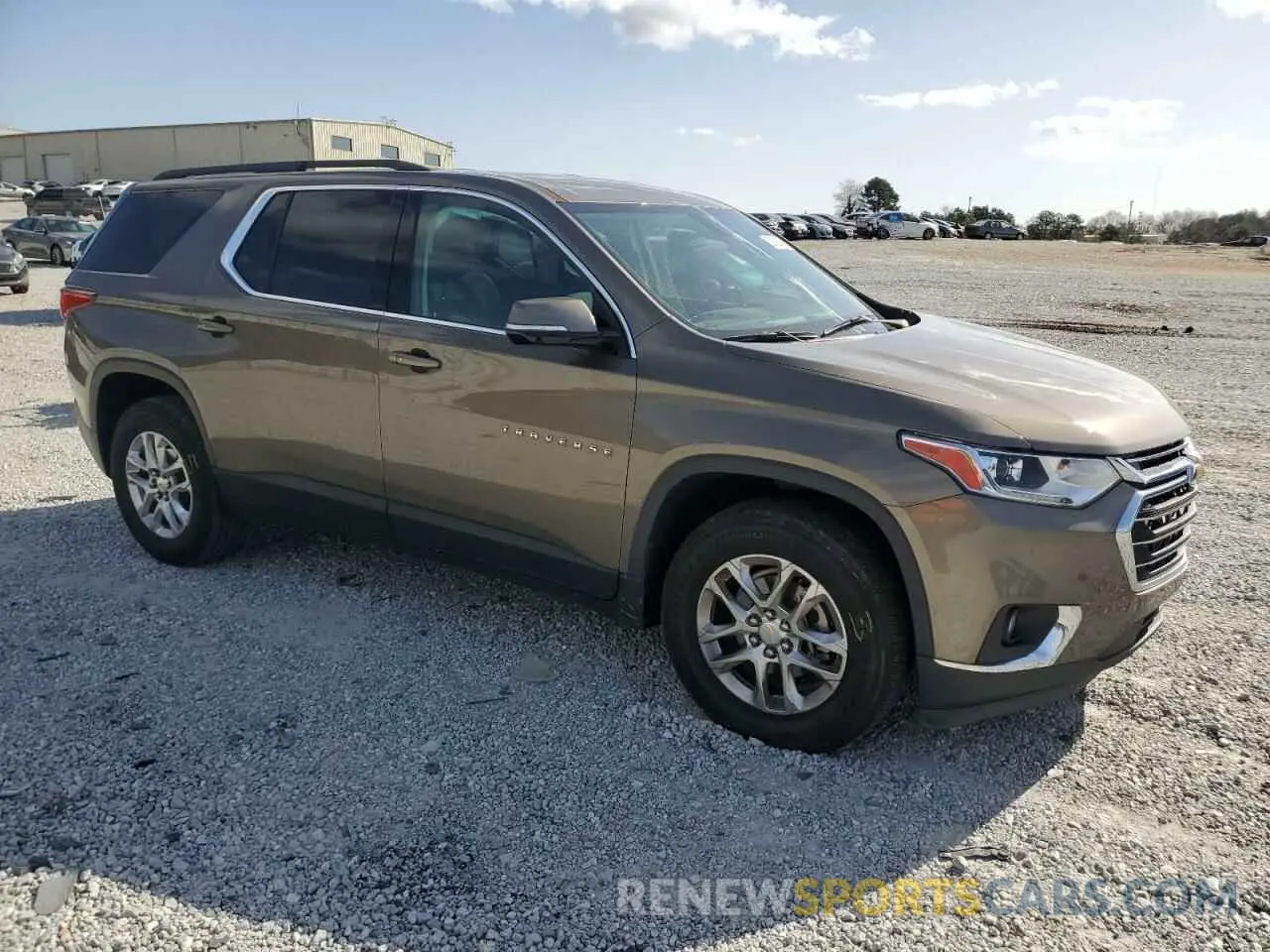 4 fotografías del automóvil dañado 1GNERGKW0LJ145969 CHEVROLET TRAVERSE 2020