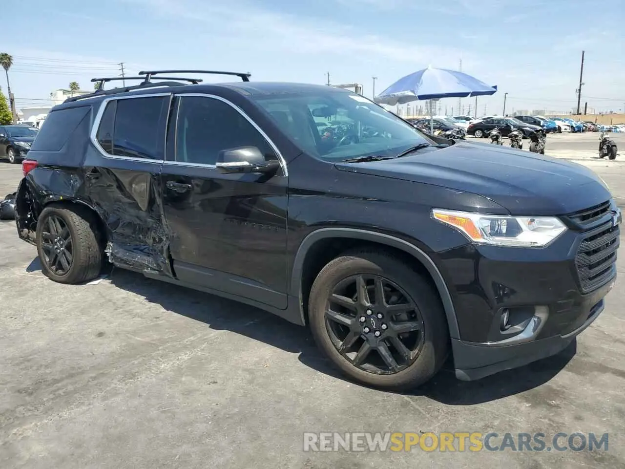 4 fotografías del automóvil dañado 1GNERGKW0LJ258644 CHEVROLET TRAVERSE 2020