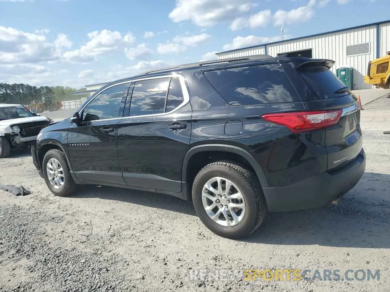 2 fotografías del automóvil dañado 1GNERGKW1LJ318351 CHEVROLET TRAVERSE 2020
