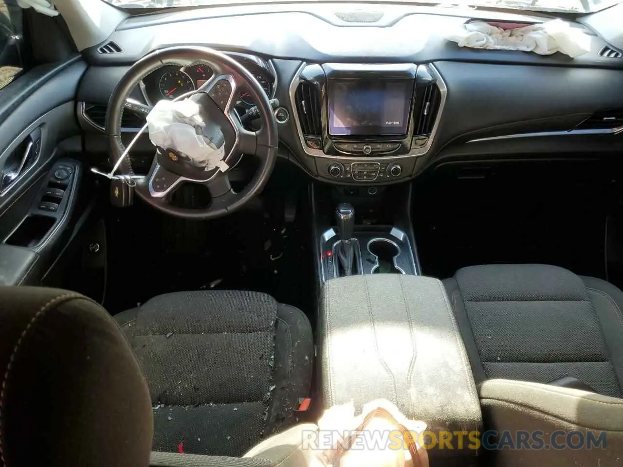 8 fotografías del automóvil dañado 1GNERGKW2LJ113380 CHEVROLET TRAVERSE 2020