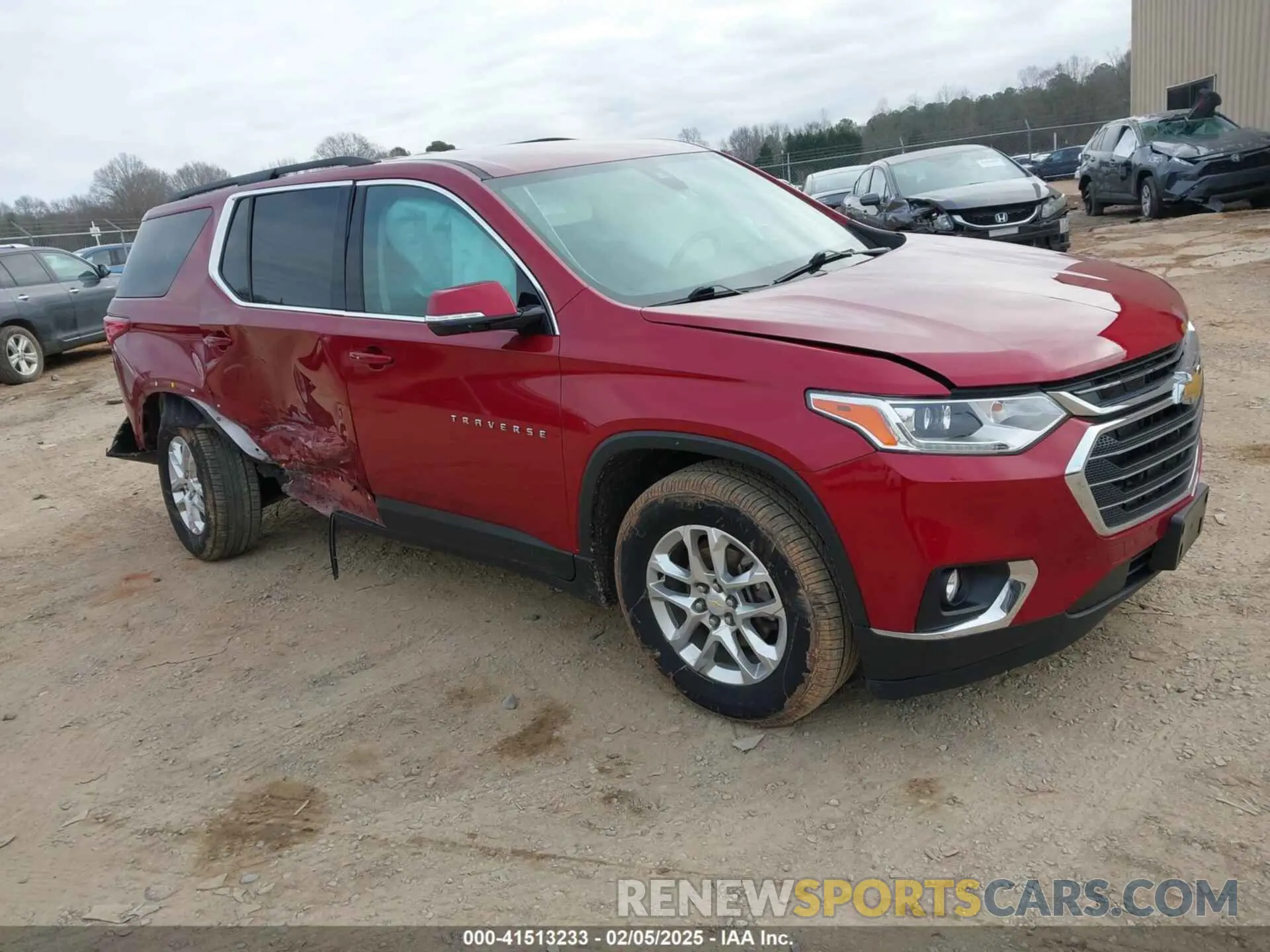 1 fotografías del automóvil dañado 1GNERGKW2LJ146153 CHEVROLET TRAVERSE 2020