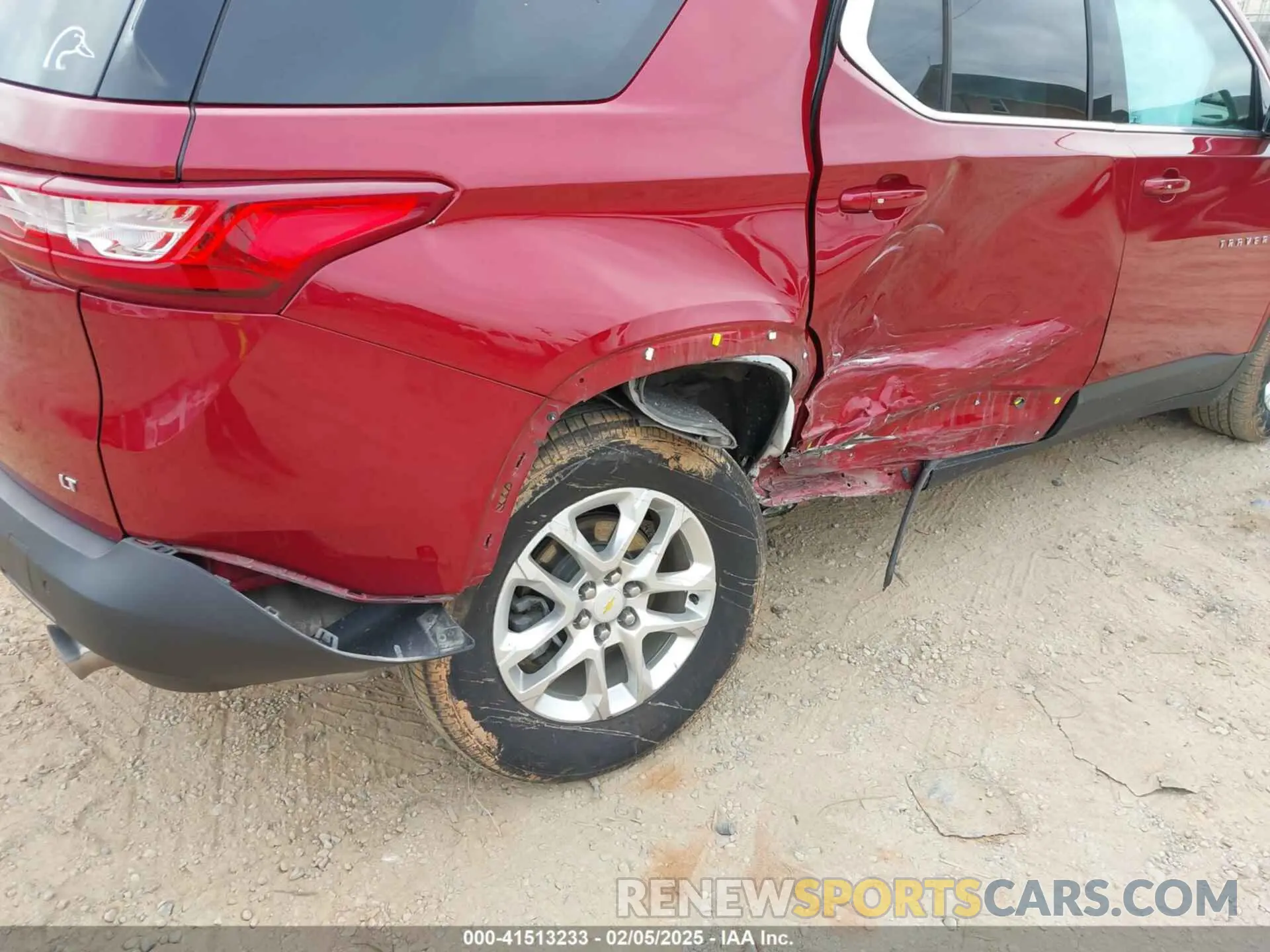 6 fotografías del automóvil dañado 1GNERGKW2LJ146153 CHEVROLET TRAVERSE 2020