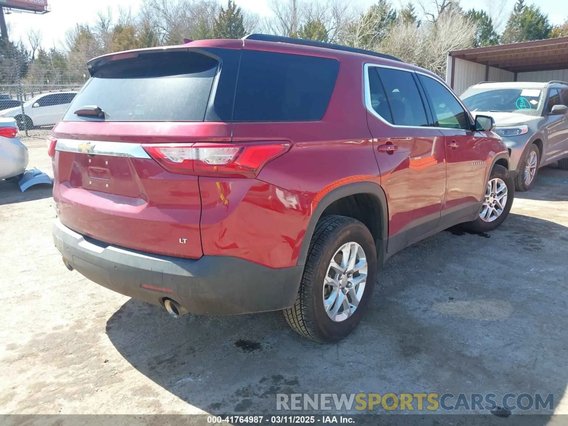4 fotografías del automóvil dañado 1GNERGKW2LJ210773 CHEVROLET TRAVERSE 2020