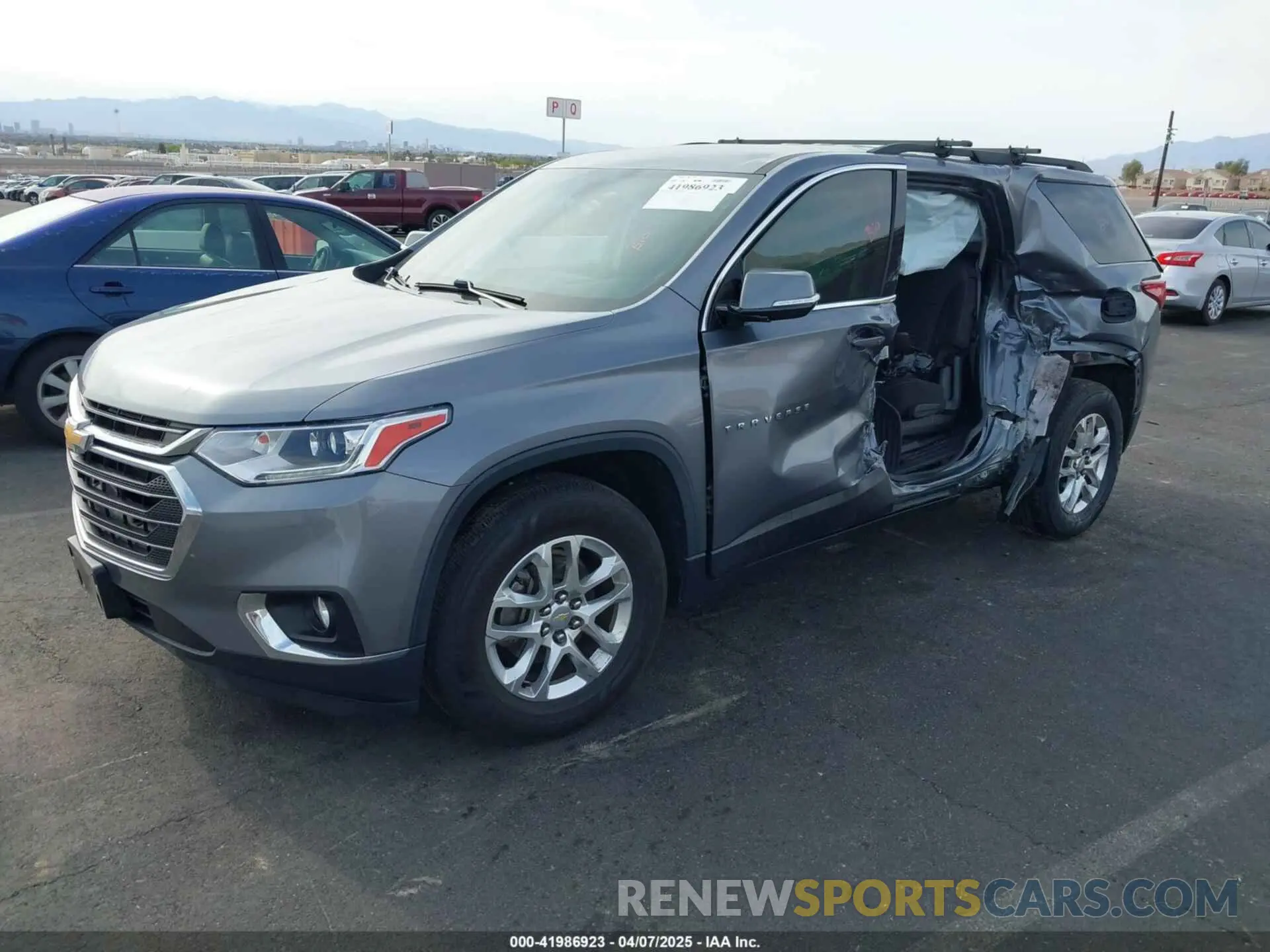 6 fotografías del automóvil dañado 1GNERGKW2LJ240355 CHEVROLET TRAVERSE 2020