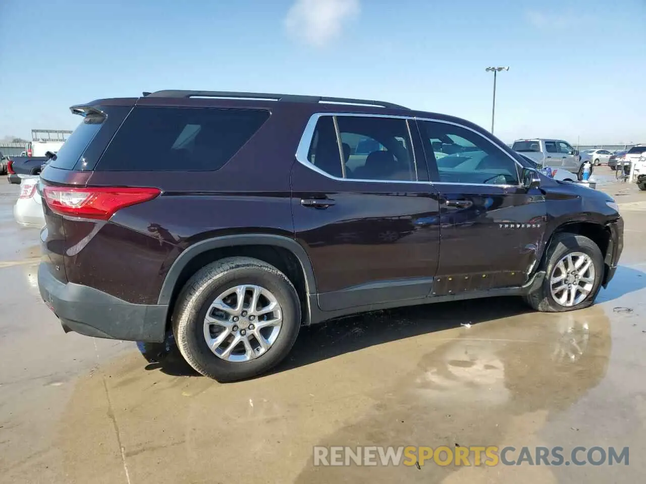 3 fotografías del automóvil dañado 1GNERGKW2LJ253946 CHEVROLET TRAVERSE 2020