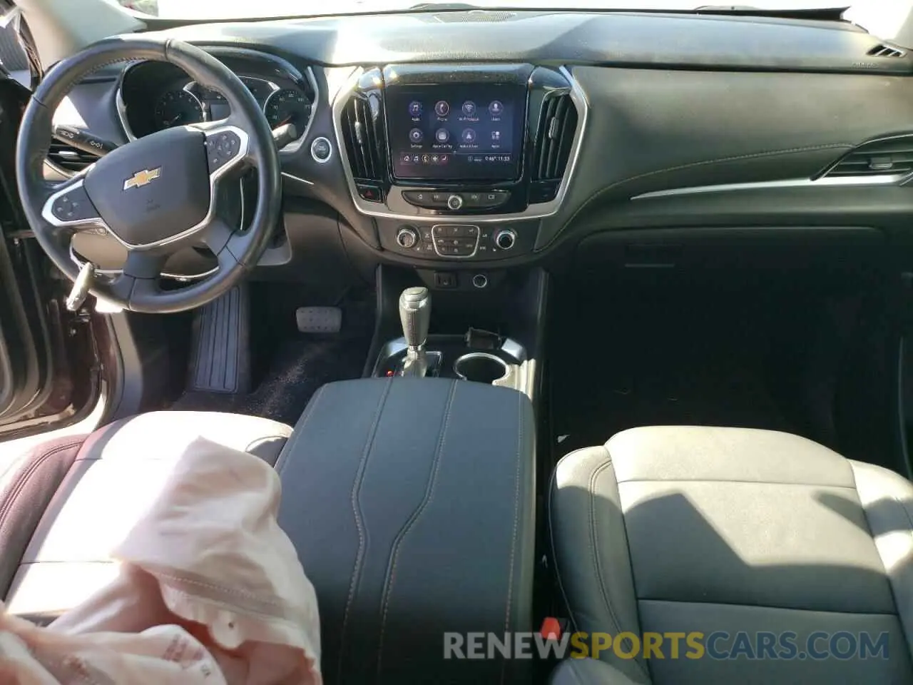 8 fotografías del automóvil dañado 1GNERGKW3LJ136702 CHEVROLET TRAVERSE 2020