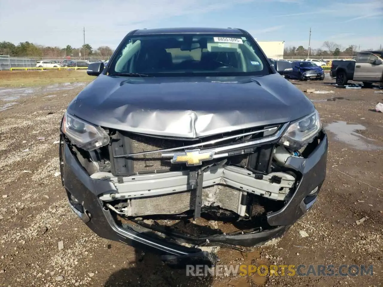 5 fotografías del automóvil dañado 1GNERGKW3LJ184720 CHEVROLET TRAVERSE 2020