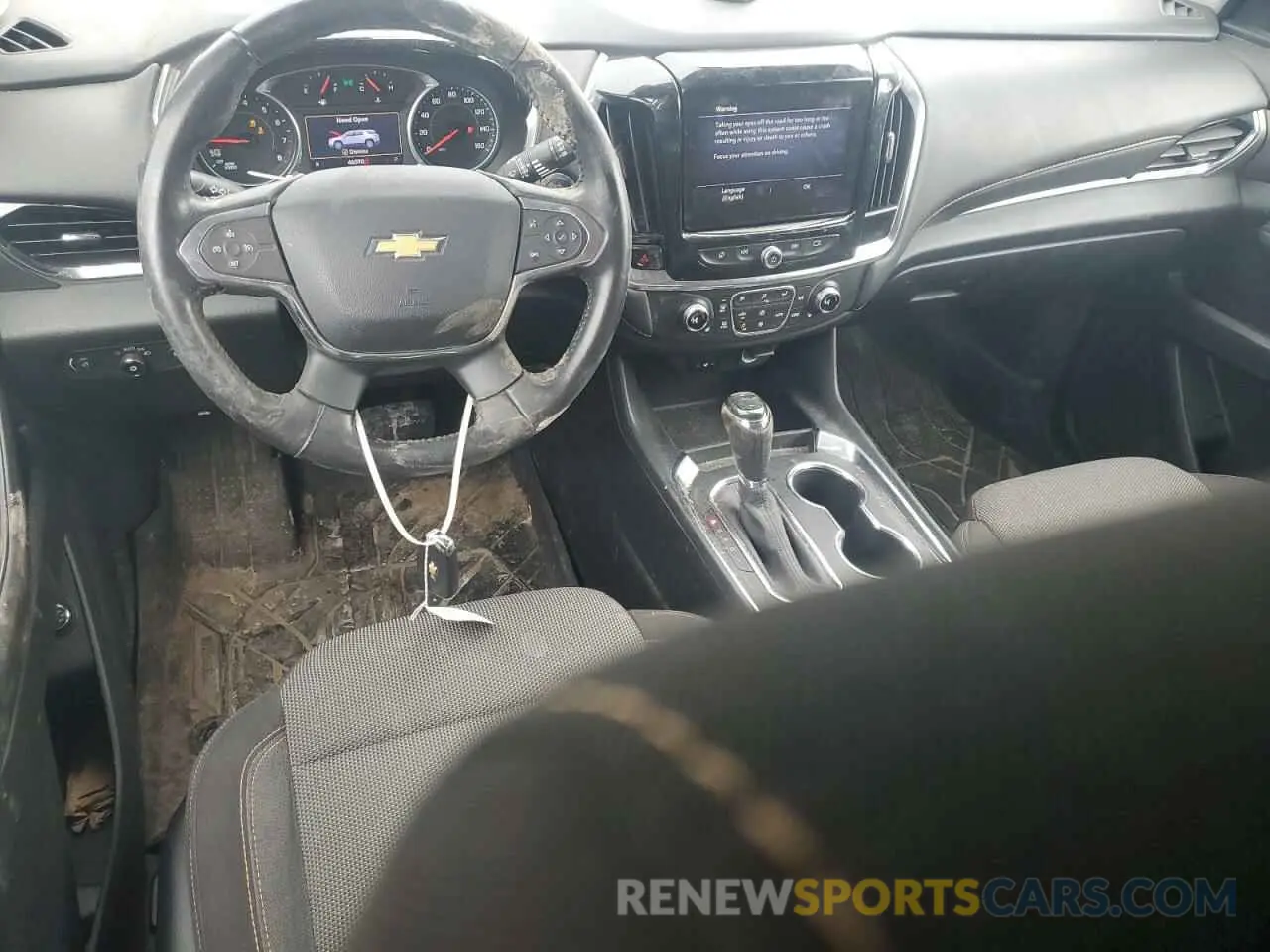 8 fotografías del automóvil dañado 1GNERGKW5LJ221492 CHEVROLET TRAVERSE 2020