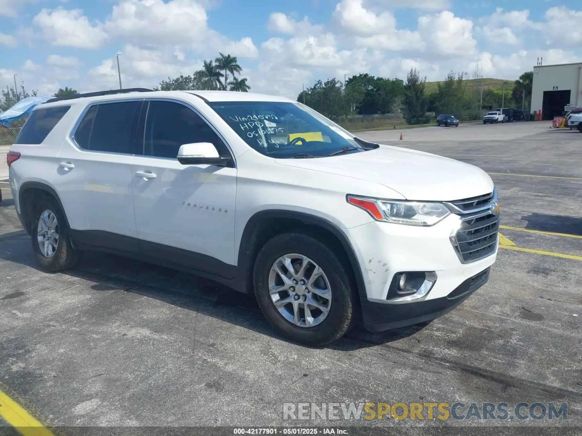 1 fotografías del automóvil dañado 1GNERGKW5LJ240737 CHEVROLET TRAVERSE 2020