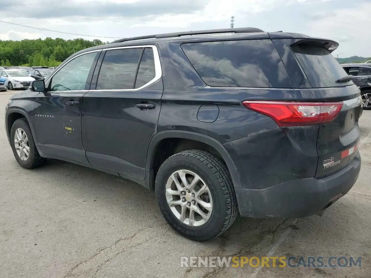 2 fotografías del automóvil dañado 1GNERGKW6LJ100776 CHEVROLET TRAVERSE 2020